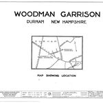 1 Coe Drive HABS drawing 1 The Woodman Garrison